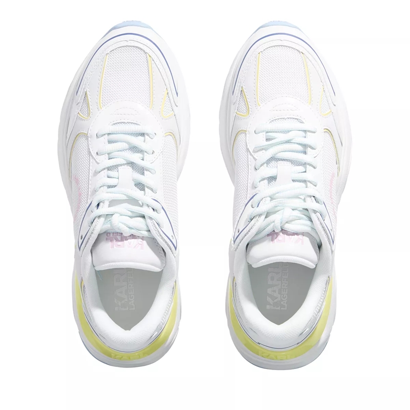 Karl Lagerfeld Low-Top-Sneaker Komet Maison Karl Lo Lace White Lthr & Textile(Image 5)