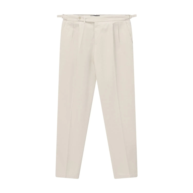 Briglia Freizeithose Bundfaltenhose Quartieri beige