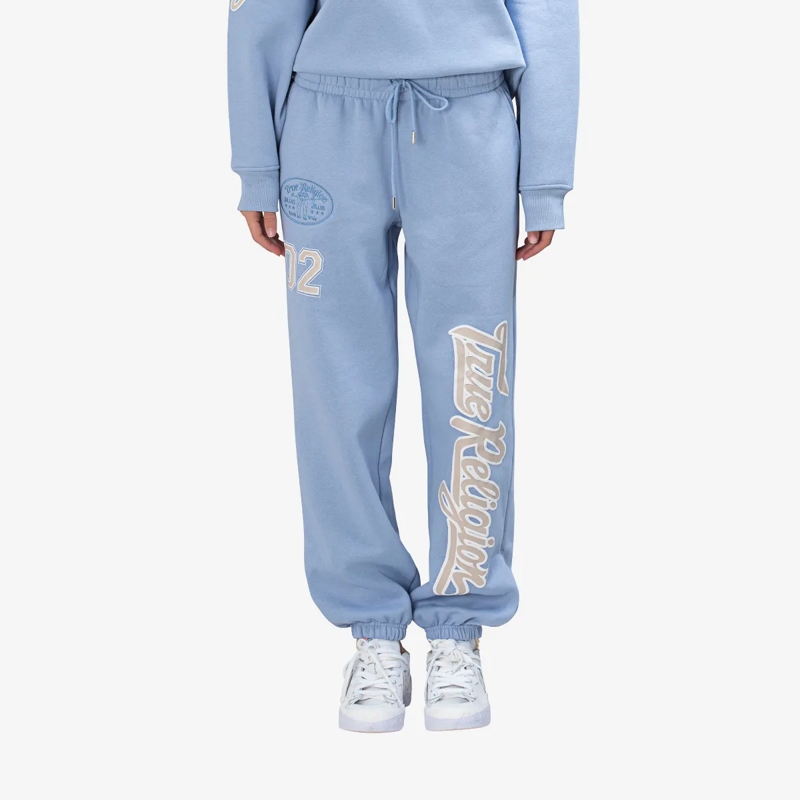 True Religion Jogginghose Sweathose EMBROIDERY hell-blau(Image 6)