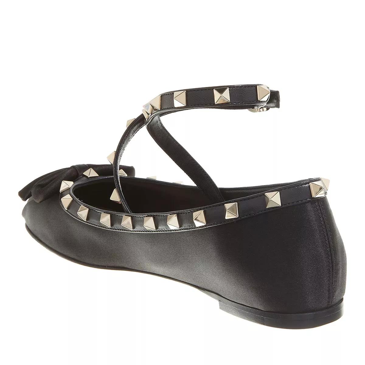 Studded hot sale flats valentino