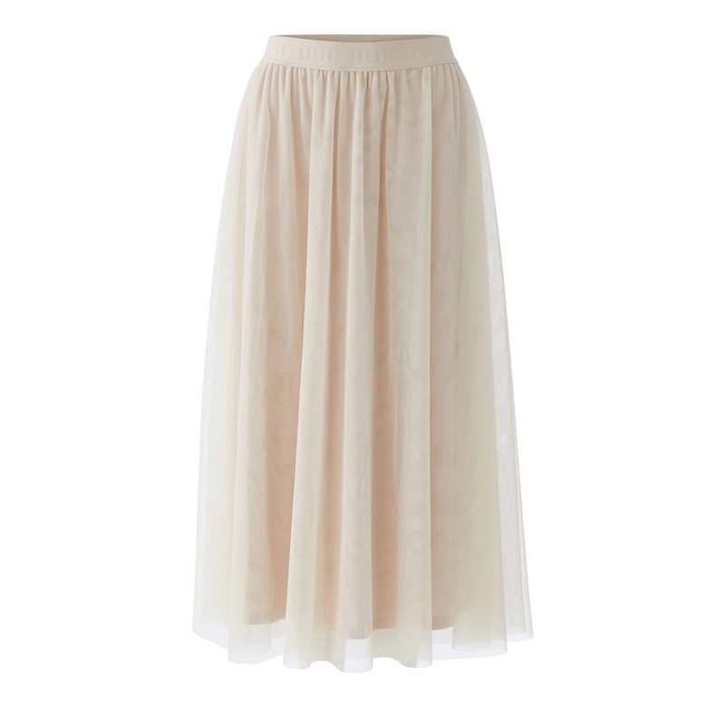 Oui Maxirock A-Linien-Rock rosa