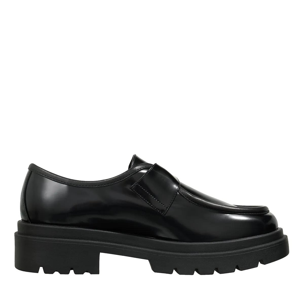 Coccinelle Loafer - Coccinelleastrid Bimater. - Gr. 37 (EU) - in Schwarz - für Damen - aus glatt & Leder & Leder & Leder