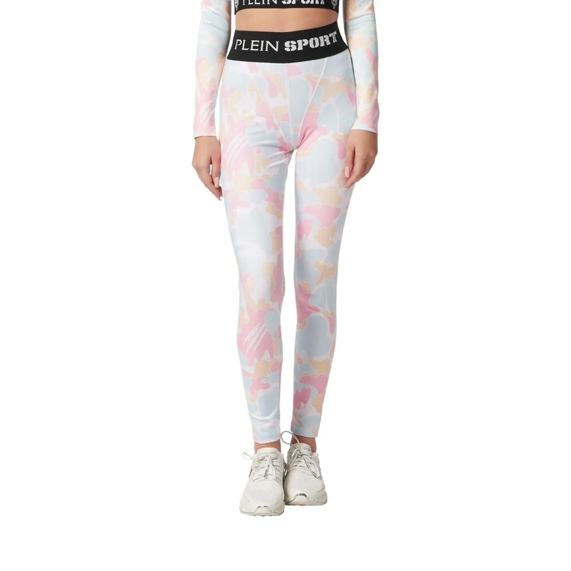 Plein Sport Leggings Leggings Camouflage rose(Image 2)