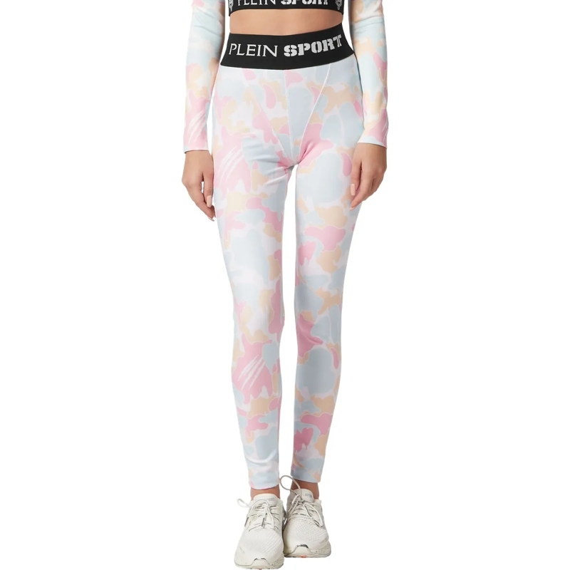 Plein Sport Leggings Leggings Camouflage rose(Image 3)