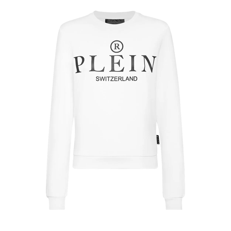 Philipp Plein Sweatshirt Sweatshirt Iconic Plein weiss