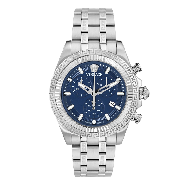 Versace Chronograph Quarz-Chronographenuhr Versace Fornax silber