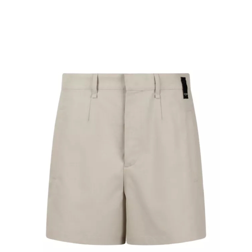 Fendi Sartorial-Cut Shorts Trousers Neutrals 