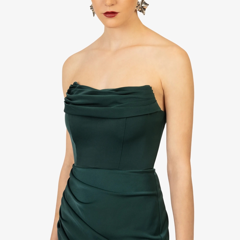 Kraimod Abendkleid Abendkleid dunkel-grün(Image 5)