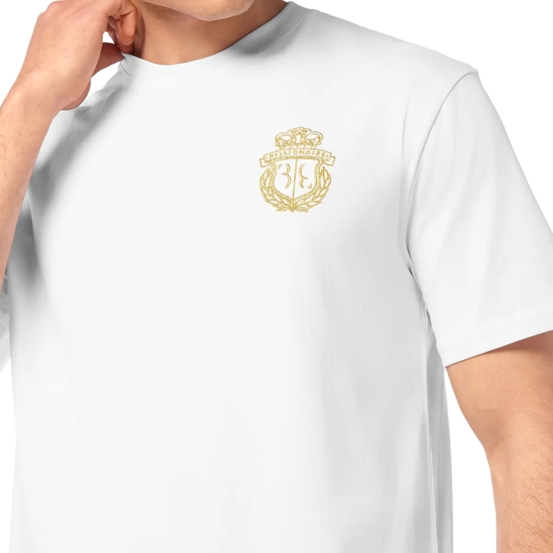 BILLIONAIRE T-Shirt T-Shirt Crest weiss(Image 4)