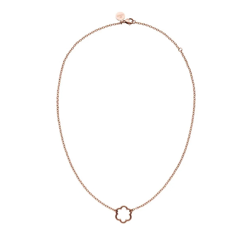 Purelei Mittellange Halskette Kette Bloom rose