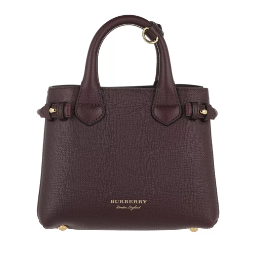Burberry Baby Banner Tote Mahagony Red Fourre-tout