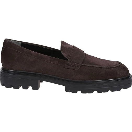 Hogan lage-top sneaker H673 Loafers Brown schwarz