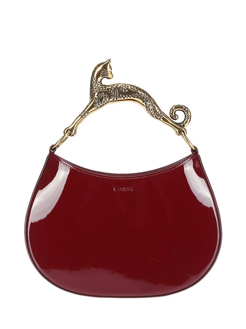 Lanvin Shopper - Patent Leather Bag - Gr. unisize - in Rot - für Damen