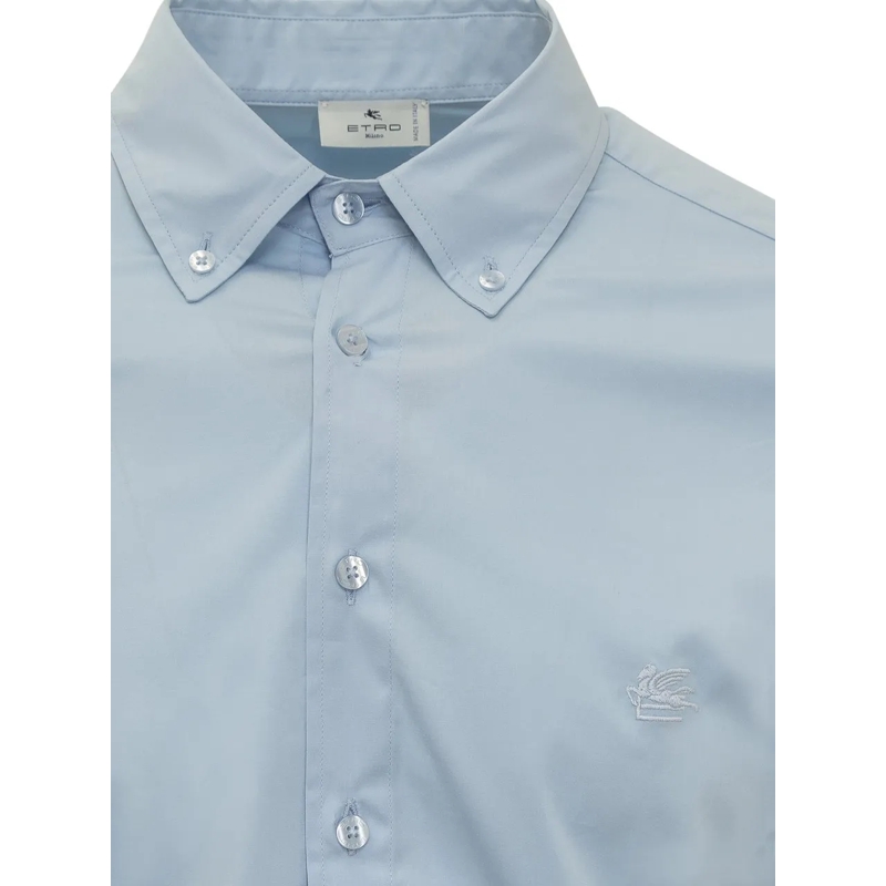 Etro Haut décontracté Camicia Fuji hellblau(Image 3)