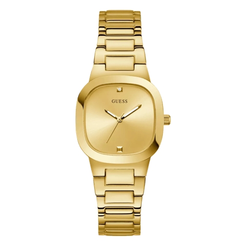 Guess Eve Gold Tone Quartz Horloge