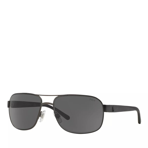 Polo Ralph Lauren 0PH3093 Matte Dark Gunmetal Sunglasses