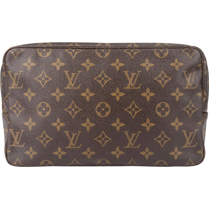 Louis Vuitton Tote Louis Vuitton Canvas Monogram Trousse Toilette 28  braun