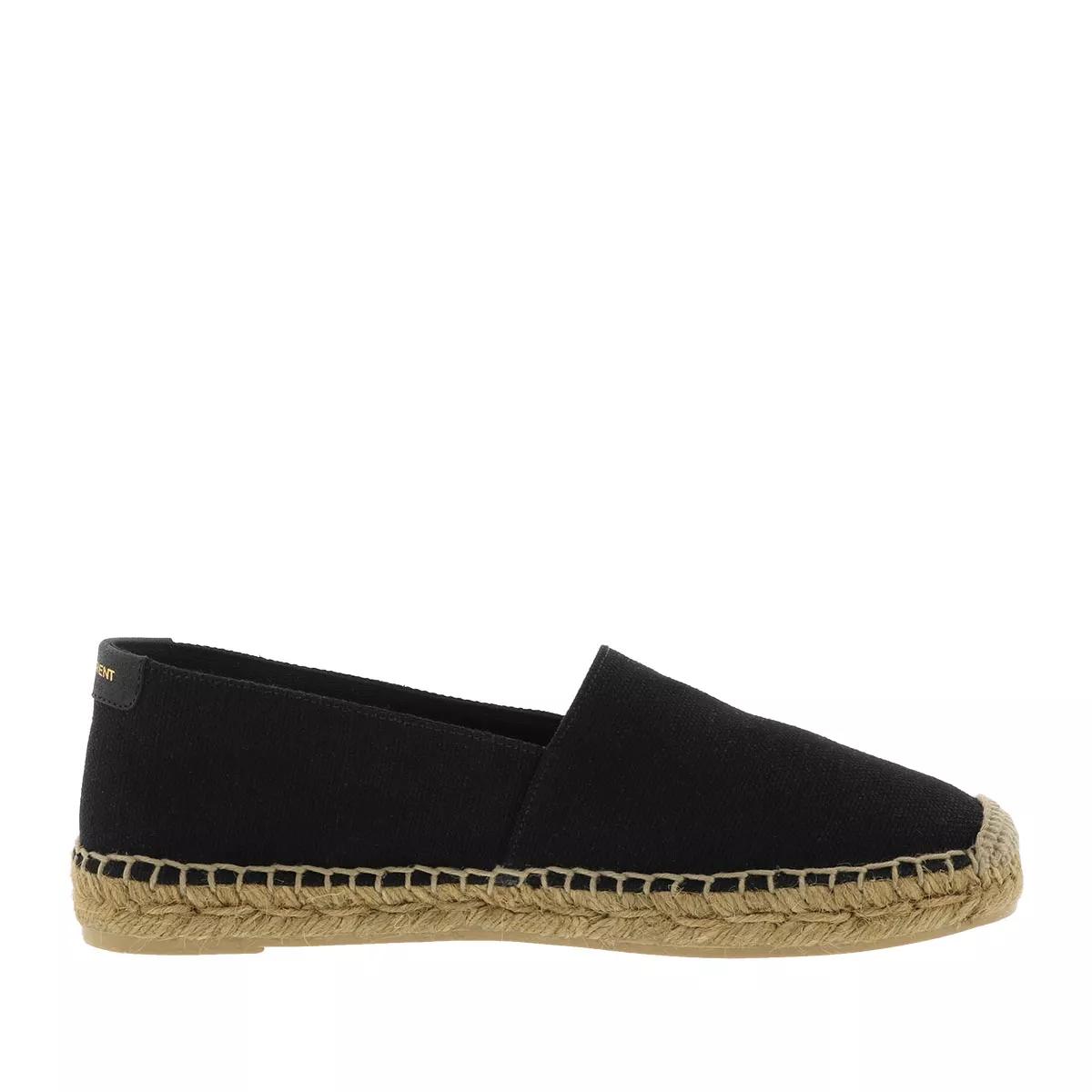 Saint Laurent embroidered espadrilles in canvas, Saint Laurent