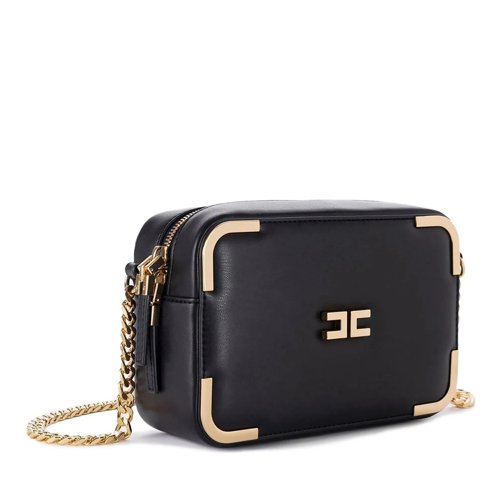 Elisabetta Franchi Crossbody bags Black in zwart