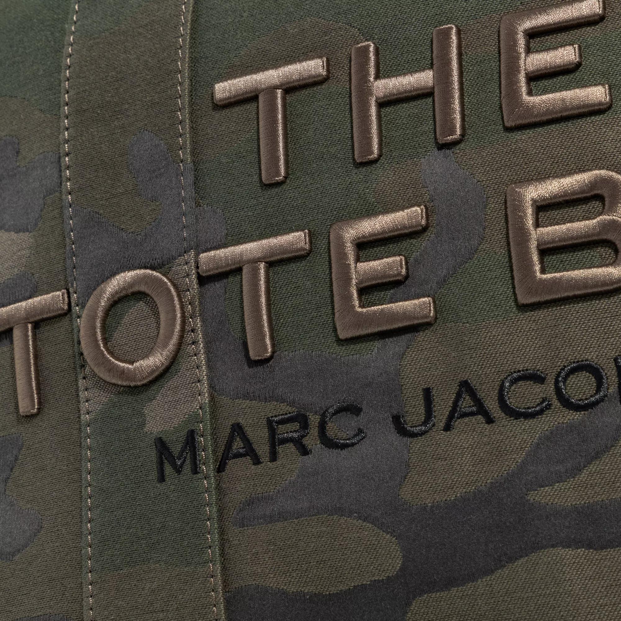 Marc Jacobs Totes & shoppers The Large Como Jacquard Tote Bag in groen