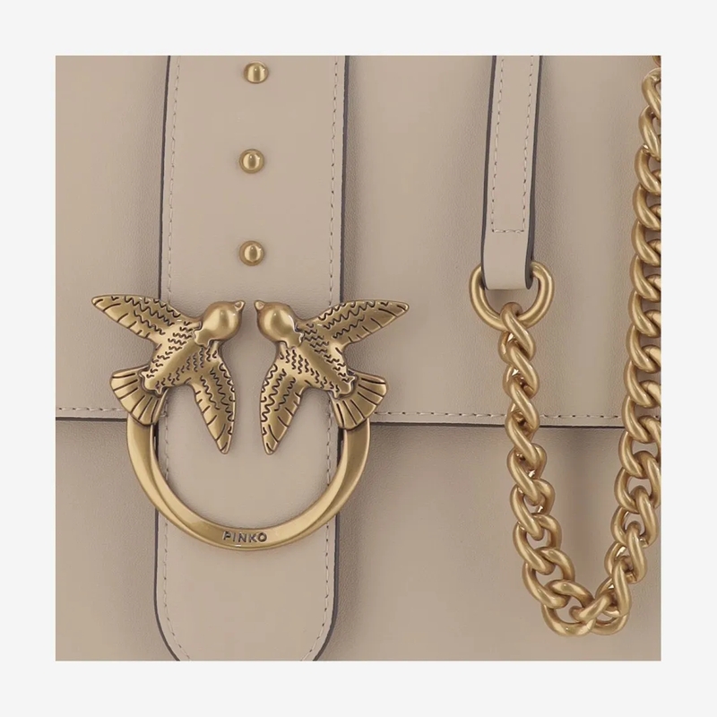 Pinko Schultertasche Love One Classic Bag Neutrals(Image 4)