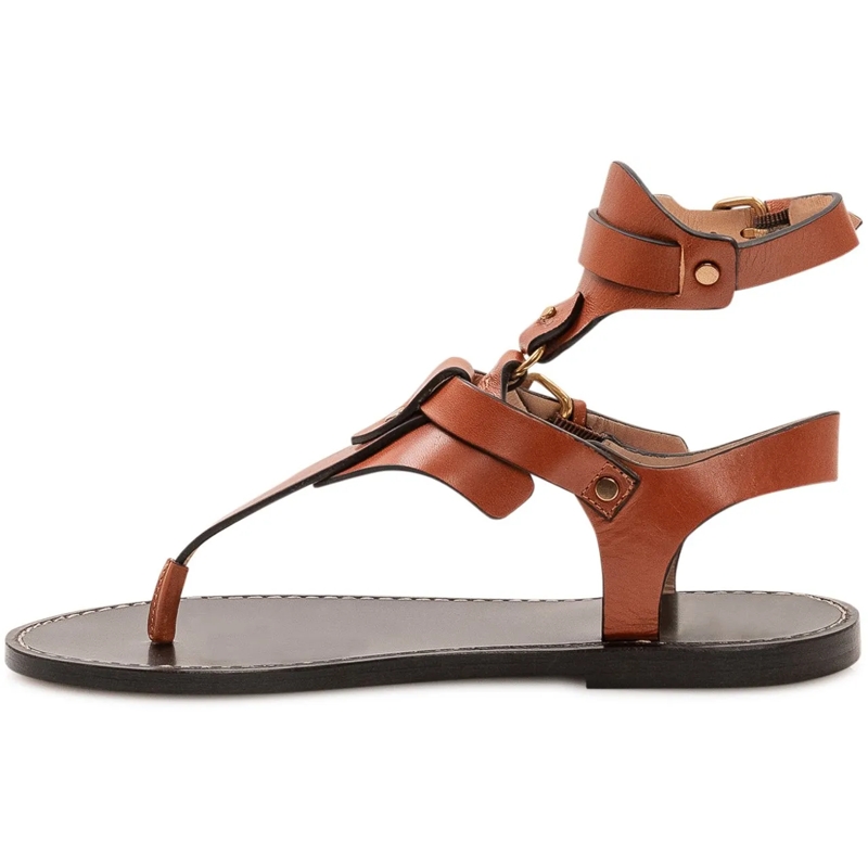 Isabel Marant Sandalen Sandali con Cinturini e Fibbie braun(Image 4)