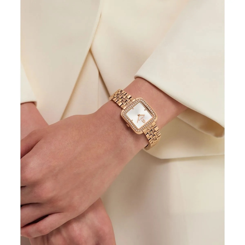 Furla Quarzuhr Quarz-Analoguhr Furla Diamante rosa(Image 4)