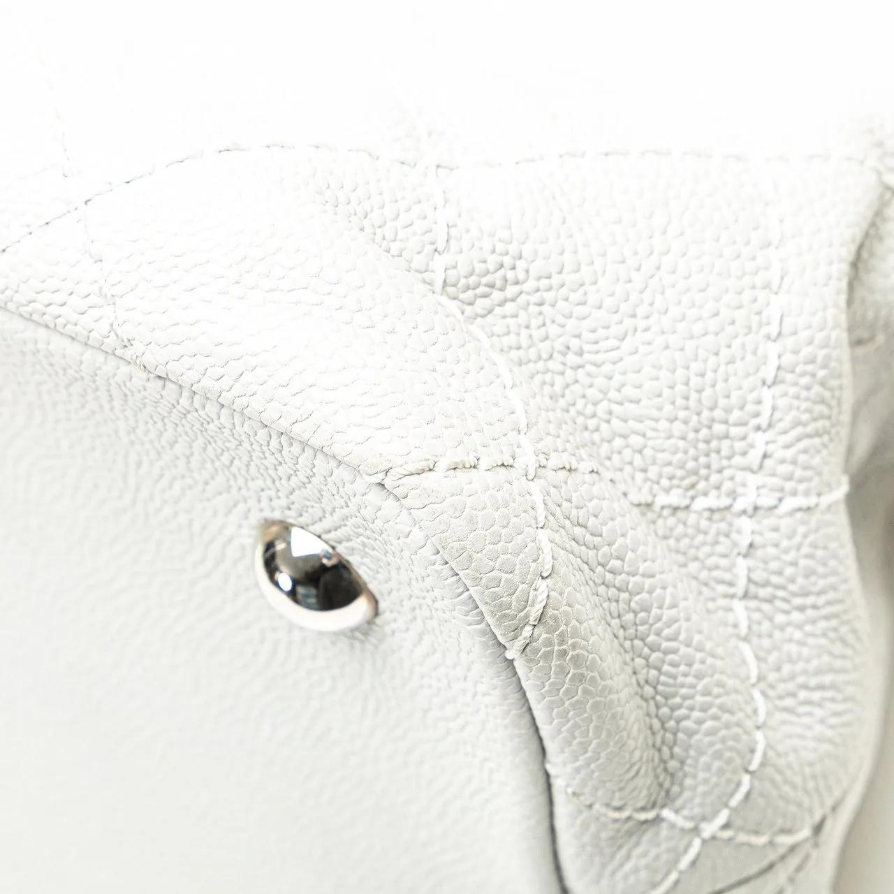Thumbnail - Chanel Shopper - 2014-2015 Small Quilted Caviar Daily Shopping Tote - Gr. unisize - in Grau - für Damen