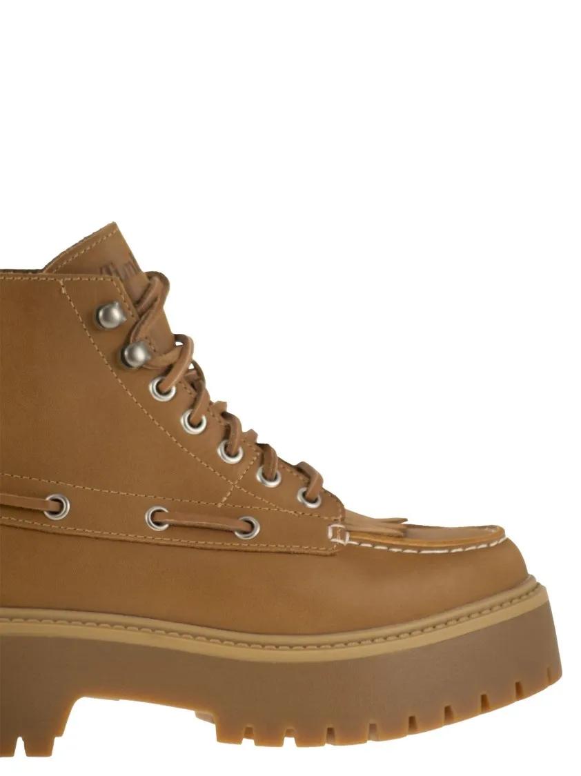 Thumbnail - Timberland Stiefel - Stone Street - Fringed Boot With Platform - Gr. 9_5 - in Braun - für Damen