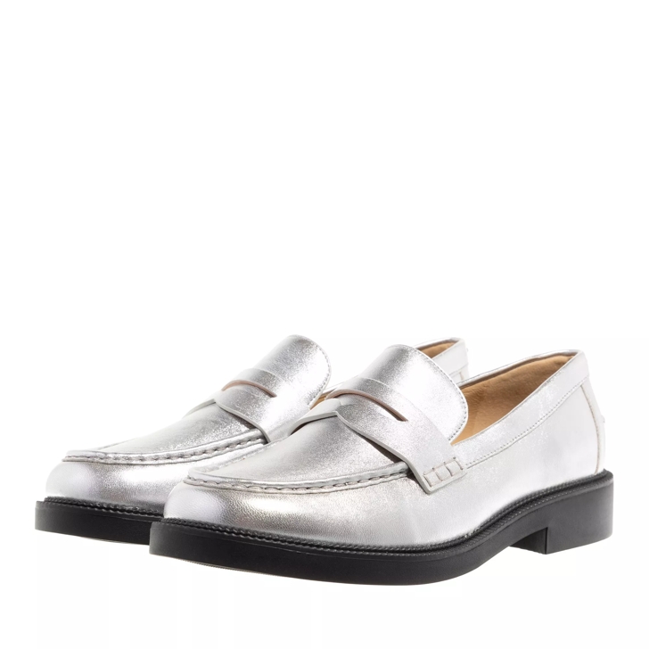 Michael Kors Eden Loafer Silver Loafer