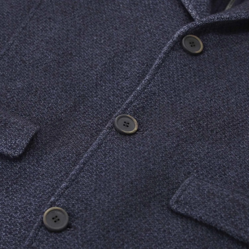 Gimo's Wintermantel Strickmantel aus Woll-Melange grau(Image 9)