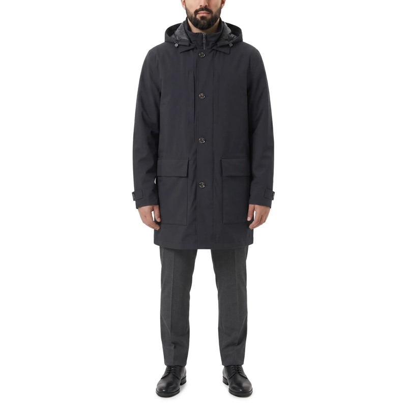 MONTECORE Veste de transition Parka mit Kapuze dunkelblau(Image 2)