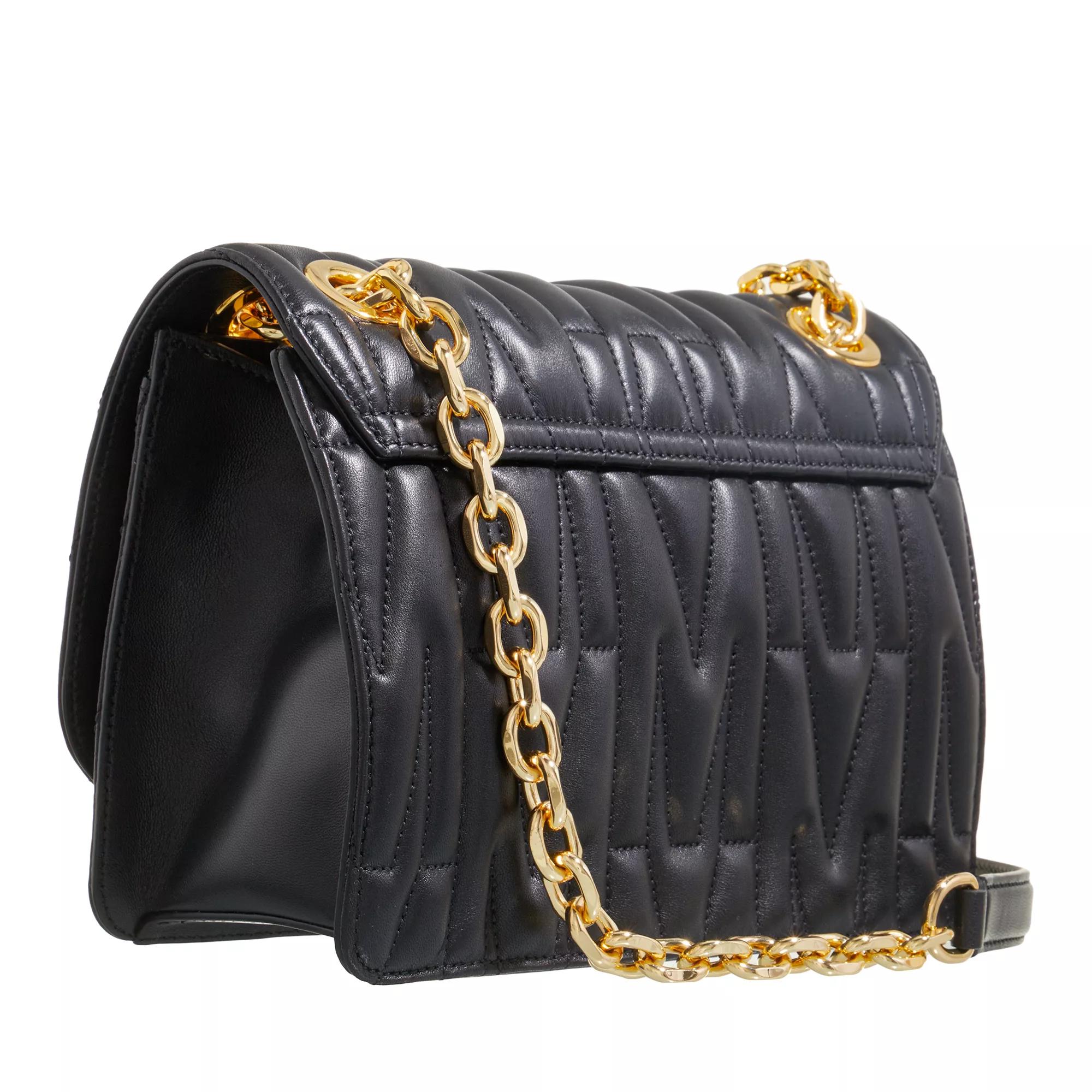 Moschino Crossbody bags "M" Group Quilted Shoulder Bag in zwart