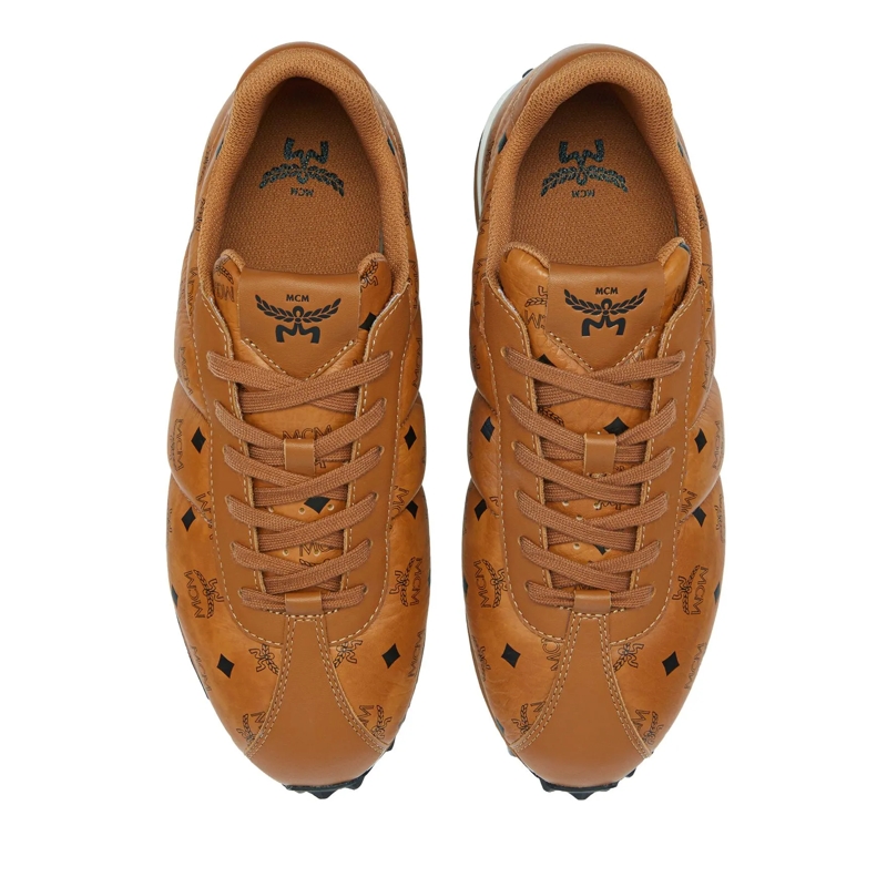 MCM Low-Top-Sneaker W Diamante Sole Leather Low Top Co Cognac(Image 5)
