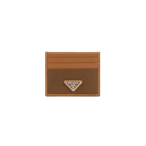 Prada Kaartenhouder Re-Nylon Card Holder Brown