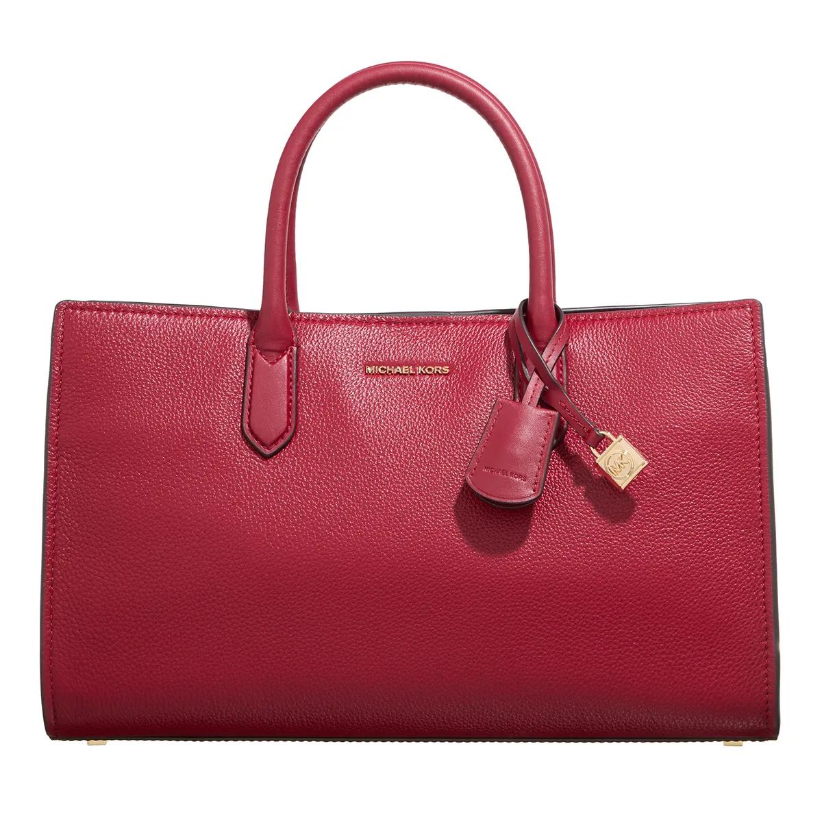 Michael Kors Satchel Bag - Scarlett Medium Ew Satchel - Gr. unisize - in Rot - für Damen