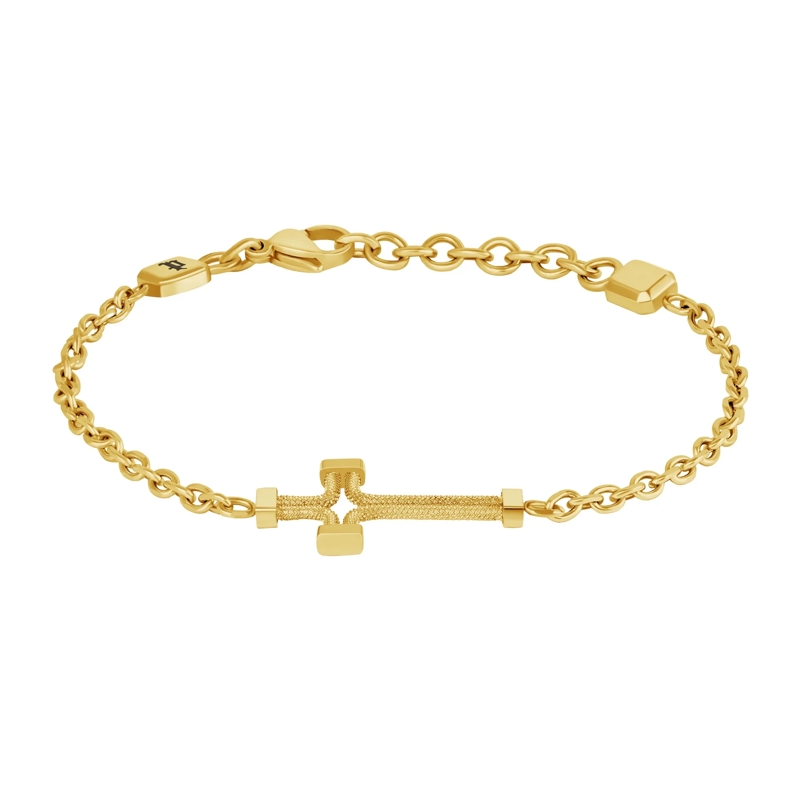 Police Armband Armband Crossfire- Herrenarmband- Farbe: silber gold