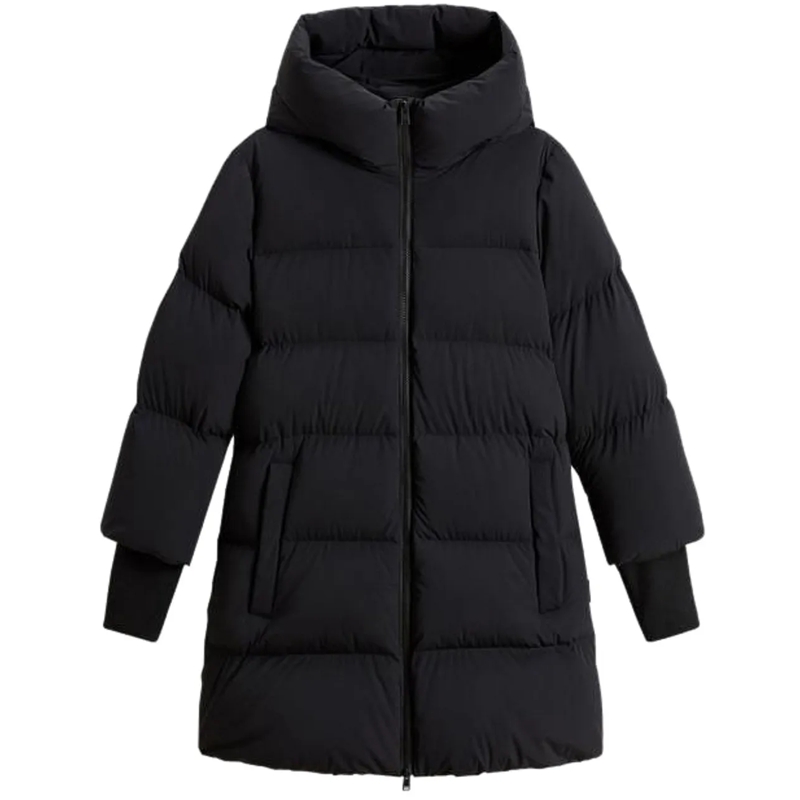Woolrich Veste de transition Coats Black schwarz