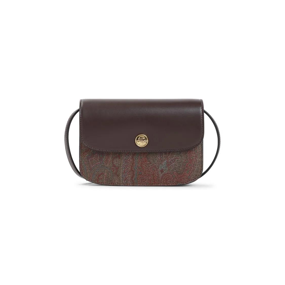 Etro Crossbody Bags - Crossbody Xs Cotton Essential Bag - Gr. unisize - in Braun - für Damen