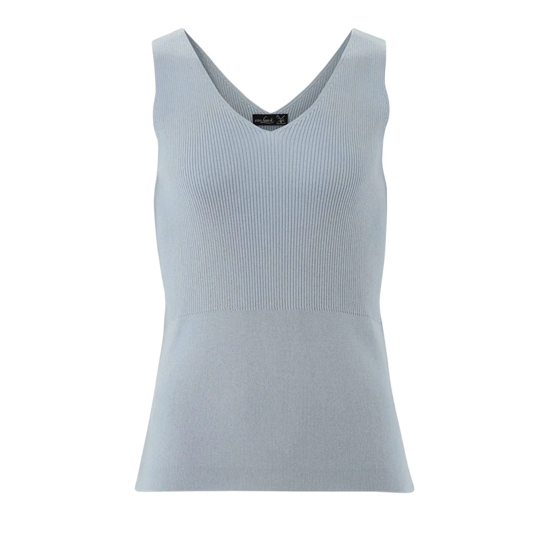 VAN LAACK T-Shirt Pullunder Uni blau