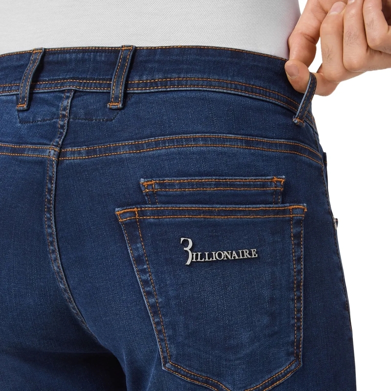 BILLIONAIRE Jeans mit geradem Bein Jeans Regular Fit blau(Image 4)