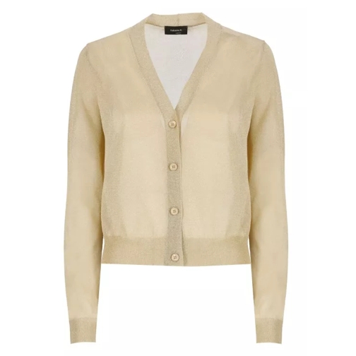 Fabiana Filippi  Gold Cardigan Gold