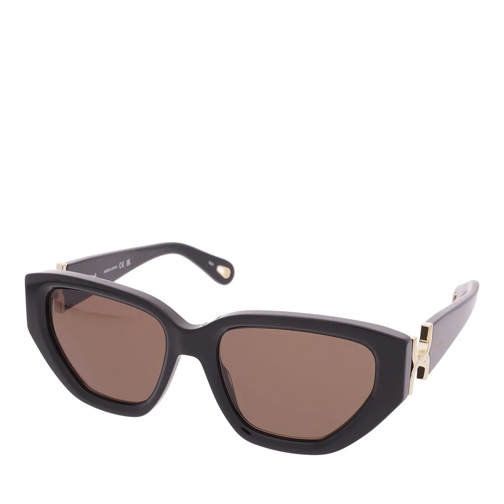 Chloé Sonnenbrille CH0235S Black-Black-Brown