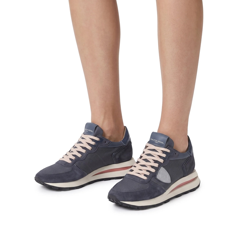 Philippe Model Chaussures à lacets Sneaker Tropez Haute blau(Image 2)