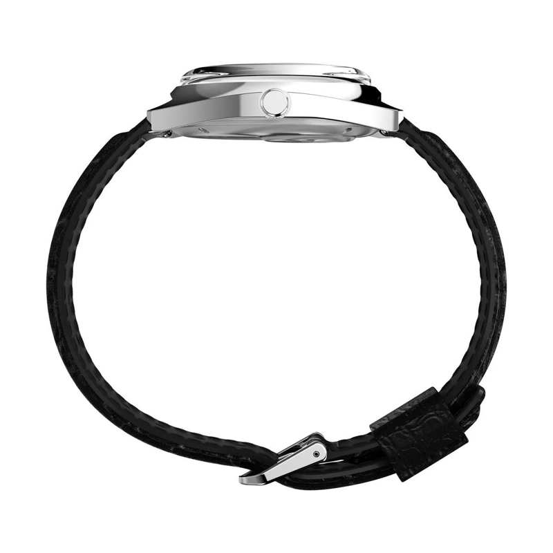 Timex Quarzuhr Quarz-Analoguhr Q Timex 1978 Day/Date schwarz(Image 2)