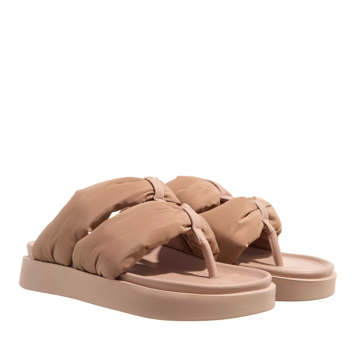Taupe flip flops clearance