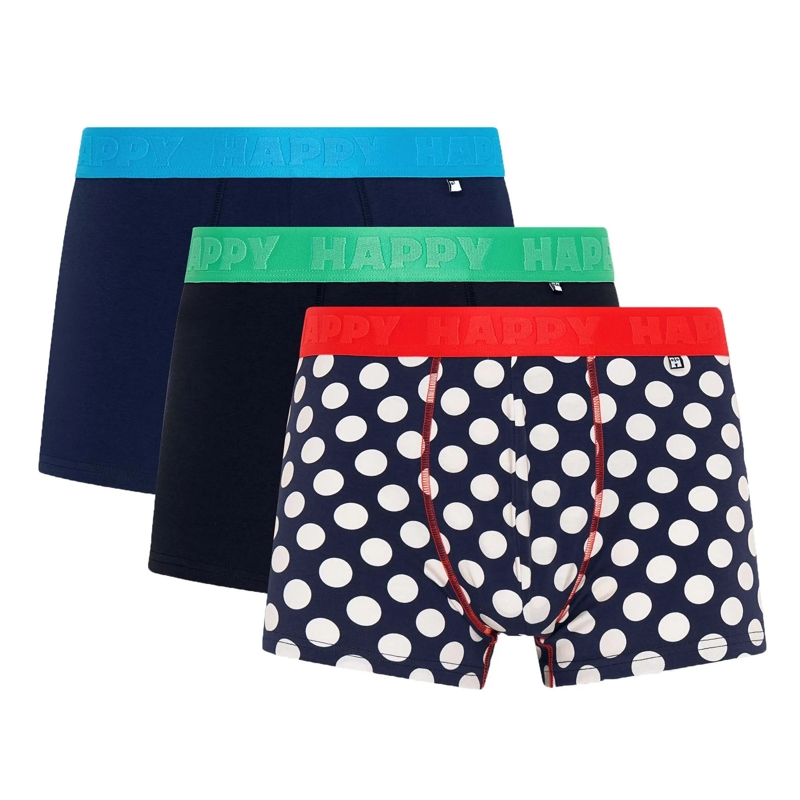 Happy Socks  Boxers 3-Pack 3er Pack navy