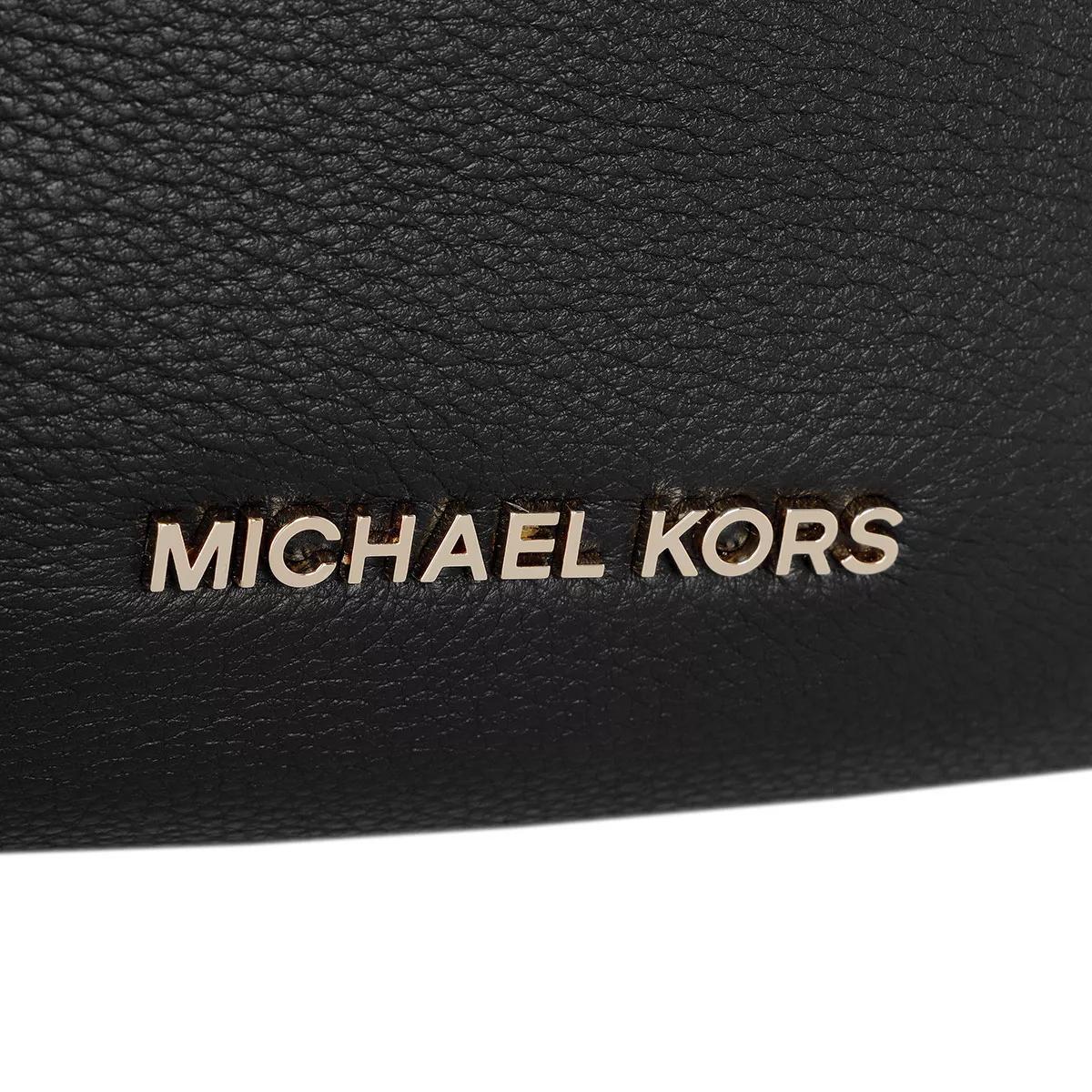 Michael Kors Lillie Large Chain Shoulder Tote Zwart