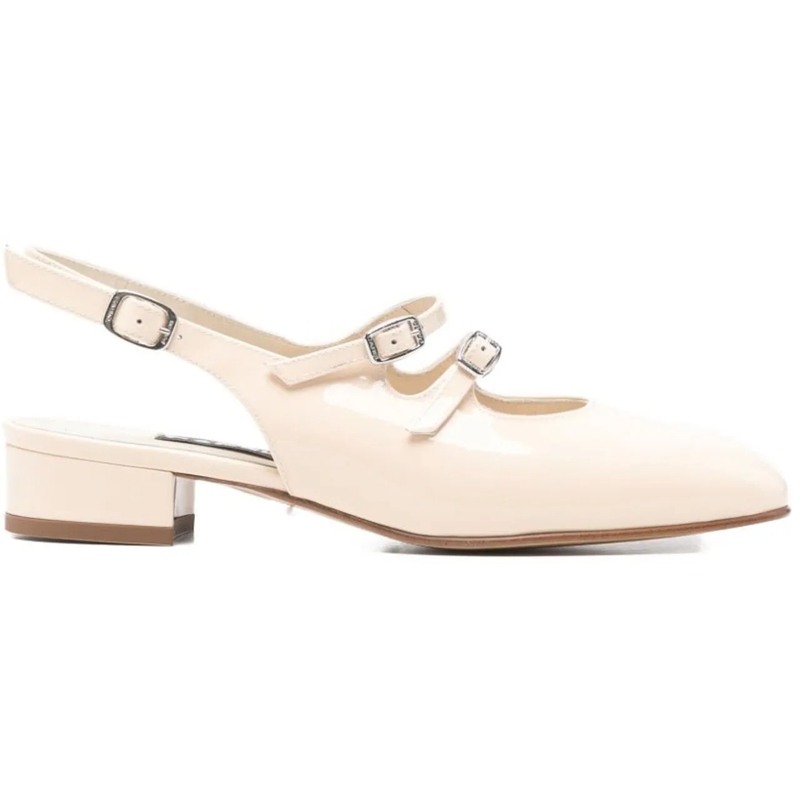 Carel Paris Ballerinas Flat Shoes White weiß