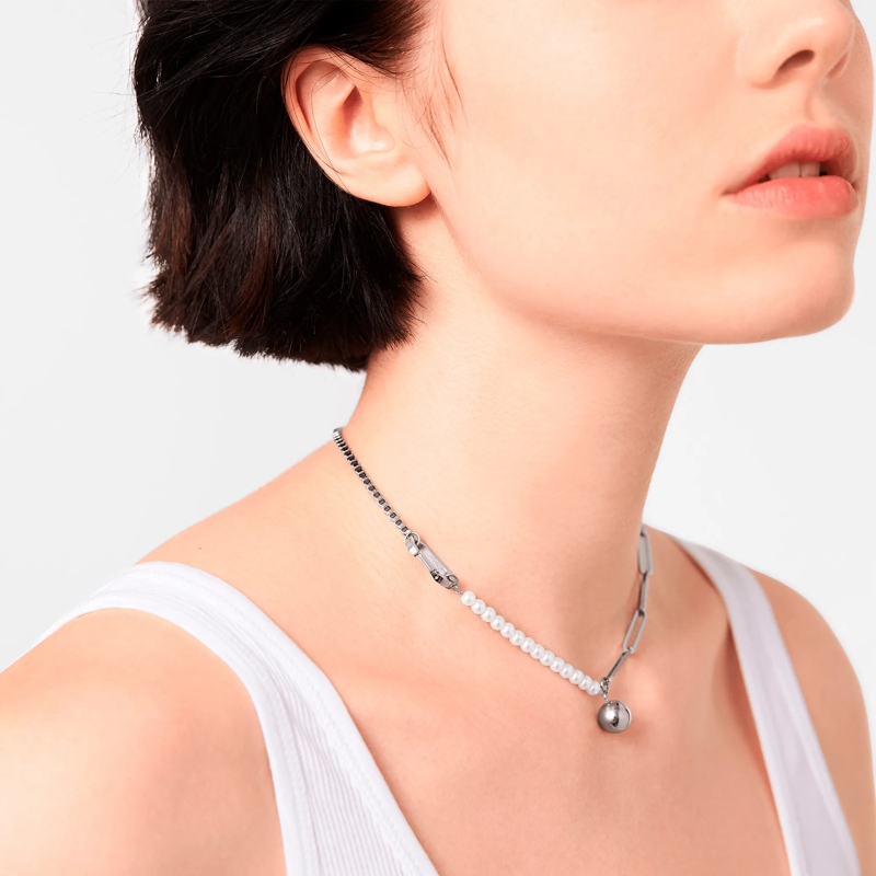 Liebeskind Berlin Armband Edelstahl The Material Mix silber(Image 2)